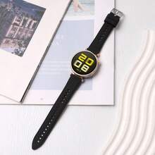 1 Silikon Sport Watch Compatible With Samsung Galaxy Watch 6 Bands 40mm 44mm, Galaxy Watch 6 Classic Bands 43mm 47mm, Amazfit, 20mm, 22mm Silikon Sport Watch Compatible With Galaxy Watch 6 Bands 20mm