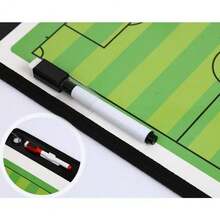 Sports Supplies - Football, Volleyball, Football Dry Erase Clipboard, Football Training Clipboard, Football Gift, Basketball Magnetic Board Tactics, Football Match Board, Football/Basketball/Volleyball Tactics Board, For Matches, Sports, Training, Team Instruction, Suitable For Football, Basketball, Volleyball, Football Sports Accessories, Basketball Sports Accessories, Volleyball Sports Accessories, Perfect Choice For Coaches! - Multicolor - View 3