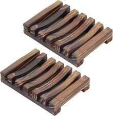 Owlbud 2 Soportes para Jabon Jaboneras de Baño Antideslizantes Accesorios de Baño para una Organización y Secado Eficiente delón Soporte de Silicona paraón en el Lavabo Bañera y Ducha - 1 - Ver 6