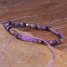 Pulseras inspiradoras de piedras naturales curativas como regalo para mujeres - Regalos de mejórate pronto para mujeres, mejores amigas, hermanas, niñas - La vida es dura, pero tú también lo eres