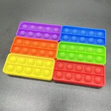 6 Peças Jogos de Matemática com Quadros Dez para Crianças, Brinquedos de Lógica e Pensamento, Aprendizagem Educacional de Matemática, Prática de Ensino com Reconhecimento de Cores, Jogos Interativos Pais-Filhos em Silicone Macio e Durável, Presentes para Idades 3+