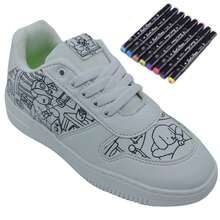 Goods Mini-Pet Children's Sneakers With Pen - White - View 10