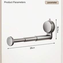 1 szt. Suszarka do ubrań z przyssawką, chowana, nie wymaga wiercenia, montowana na ścianie, łatwa w montażu, odpowiednia do łazienki, balkonu i salonu