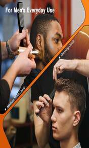 SALONSILK 4件套专业梳子套装，宽齿尖尾梳和细齿梳，适用于编发、剪发、理发造型、卷发分缝等，男女通用，美发工具，美发用品，旅行必备，旅行，理发师，发型师，理发师配件，情人节，美发用品，发型师，理发店，沙龙，度假必备，美发产品，理发店，情人节礼物，女士旅行必备，发型师工具 - ColorD - 查看 4