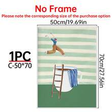 1 张咖啡潜水员海报印刷品、早安咖啡海报、咖啡爱好者礼物、咖啡站墙壁艺术、厨房墙壁艺术 - 可选框架、极简主义家居墙壁艺术、礼物、有趣和创意的家居墙壁装饰、卧室、客厅、厨房、浴室、咖啡厅、宿舍墙壁艺术帆布海报 - 1pc - 查看 42