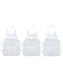 Personalized Custom Unisex Polyester Apron ,Customized Name Disposable Apron ,Custom Text Personalized Apron ,Custom Apron With Text ,Pink Chef Theme With Kitchen Utensils, Hearts & Stars Print, Durable Polyester Sleeveless Neck Strap