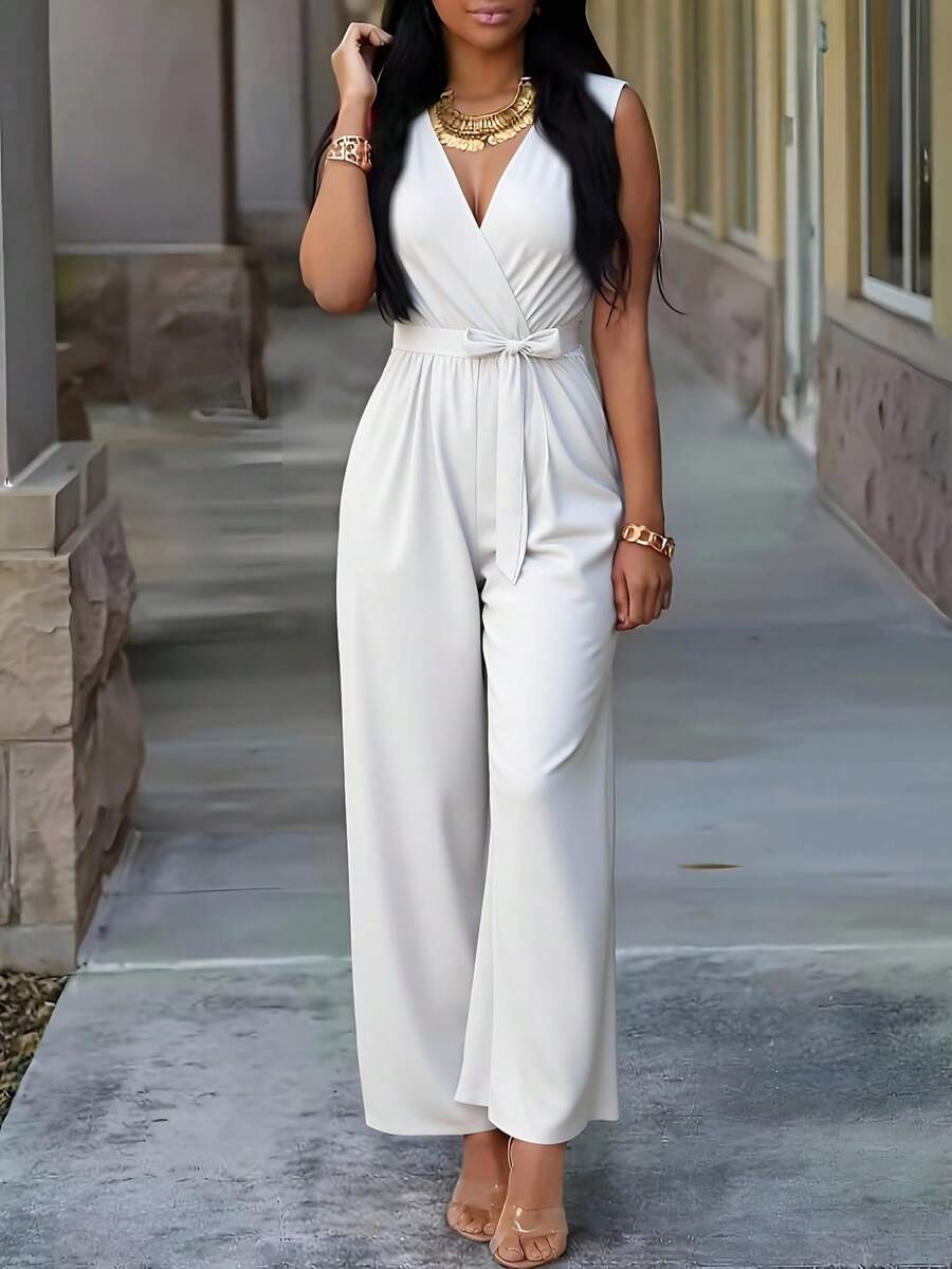 Women Jumpsuits - White - View 1
