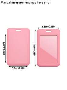 1pc Cute Pink Bow Nurse Badge Reel Retractable With ID Badge Card Holder,Funny Shining Acrylic Badge Reel For Keys Keychain,With A Key Ring,The Best Gift For Doctor,Nurse,Teacher,Student,Office Worker