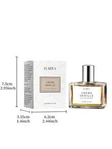 1瓶30毫升女士奶油香草香水，乳白色香草香调，清新持久，无酒精喷雾，室内香氛，旅行必备，情人节/生日理想礼物！奶油香草香调融合茉莉和琥珀香调，清新自然，持久留香。- 瓶身颜色随机发货 - 香草奶油 - 查看 5
