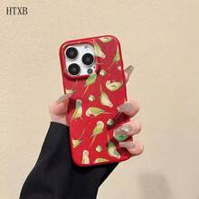 El teléfono con textura de lichi estampada es compatible con las series 16 Pro, 16, 15 Pro, 14, 14 Plus, 13, 13 Pro, 12 Pro y 12 Pro, y es un teléfono de regalo de cumpleaños duradero y resistente a las huellas dactilares - Negro - Ver 5