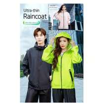 Waterproof Rain Jacket] Waterproof Lightweight Hooded Windbreaker - Women's Packable Active Outdoor Raincoat Jacket