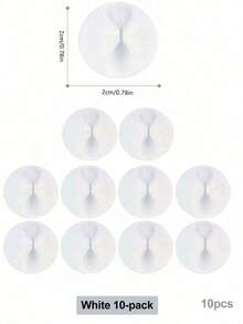 1/5pcs Solid Color Cable Organizer, Adhesive Wire Holder, Multipurpose Office Cable Clips, Desktop Wire Organizer, Earphone/Charging Cable Management, Bedside Wire Holder, Suitable For Back To School - Multicolor - View 8