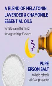 Dr Teal'S Foaming Bath With Pure Epsom Salt, Sleep Blend With Melatonin, Lavender &Amp; Chamomile Essential Oils, 34 Fl Oz (Pack Of 2) - ColorE - 查看 2