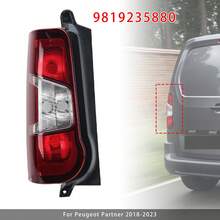 Left Side Rear Tail Light Back Lamp 9819235880 For Peugeot Partner 2018-2024 - Left - View 4