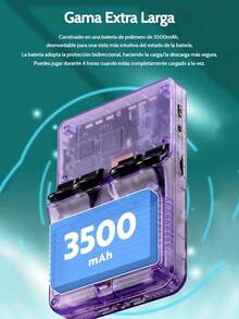 TUNKE Handheld Game Players - Purple - View 8