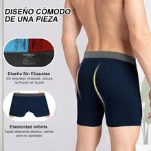 ¡RecomendadoBoxer Hombre 7 Piezas Calzones de Hombre Transpirable Bambú Rayón Ropa Interior Hombre con Pouch Boxers de Elasticidad¡Top de Temporada - 1 Negro/1 Gris Oscuro/1 Gris Claro/1 Azul Marino/1 Azul/1 Rojo/1 Amarillo - Ver 5