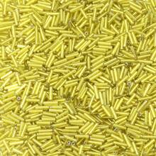 10g/Pack Tube Glass Seed Beads, Round Spacer Beads Suitable For DIY Handmade Bracelets, Necklaces, Earrings, Pendants, Crafts (Approx. 2mm Diameter, 6mm Length, 0.7mm Hole)