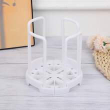 1/2/3 Pcs Dinnerware Bowl Plate Storage Holder, Kitchen Plastic Drain Rack, Dish Storage Display Stand, Adjustable Plate Holders For Dinner Plates Retractable Plates Organizer Dish Holder Plate Dish Rack Organizer With Handle For Kitchen Bowl Organizer, White/Gray 2 Colors Available