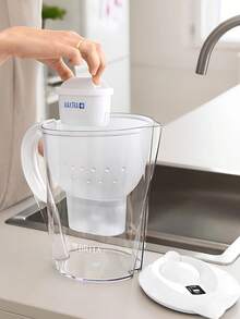 3个/6个装 BRITA MAXTRA 通用型净水器滤芯，采用微流珠净化技术，有效减少水垢积聚