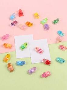 Set de 10/15 mini animale care strălucesc în întuneric, mini figurine realiste de animale din plastic, animale mici care strălucesc în întuneric, potrivite pentru cadouri și suveniruri de petrecere