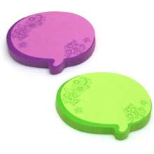 RediTagThought Bubble Notes 2 Pads 3 X 3Inch Neon Green/Purple22102