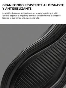 Nuevas zapatillas deportivas para hombre.Zapatos para correr al aire libre para hombres.Zapatos de malla transpirable para hombre., Estilo Moderno, Malla Transpirable, Cojín de Aire para Absorción de Impactos, Antideslizantes y Duraderos - Negro - Ver 8