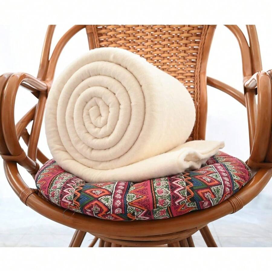 Natural Cotton Quilt Batting 45 By 60 Inchs For Quilting Patchwork Quilts Crib Size - 45英寸x60英寸 - 查看 1