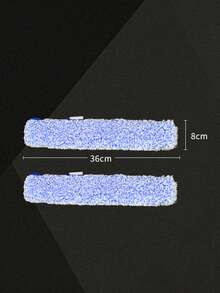 High-Performance Handle Glass Cleaning Brush Multi-Function Set, Professional Window Cleaning Tool, Reusable Microfiber Sleeve, Efficient Cleaning Tools Silicone Squeegee And Microfiber Cloth-Ideal For Shower Glass, Mirrors, Doors, Windows, And Automotive Surfaces. Gently Cleans Mirror And Glass Surfaces Without Scratches, Suitable For Daily Window Cleaning. - Multicolor - View 14