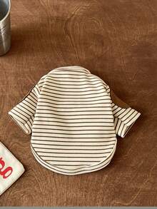 1 件秋冬宠物服装，条纹运动衫，适合泰迪、贵宾犬、约克夏犬、小型犬和猫 - 彩色 - 查看 15