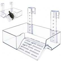 Turtle Resting Basking Platform  Turtle Terrace With Strong Load-Bearing - M:18.5*17*5.5cm - View 11