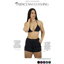 Premium Swim Shorts For Gym And Sun Protection Factor +50 - Màu Tím - Xem 5