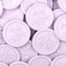 Disney 25 PCS Wax Seal Stickers, Self-Adhesive Invitation Envelope Seal Stickers For Decorating Wedding Invitations, Best Gifts For Fans