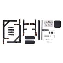 Barres simples et parallèles - Noir - Voir 3