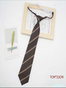 1pc Black Necktie, Women's Necktie, Plaid Print Bow Tie, Back To School Necktie, Pink Plaid Striped Necktie, Women's Preppy Style Fashion Bow Tie Accessory,Accessories,Festival,Graduation Gift,Accessories - Multicolor - View 20