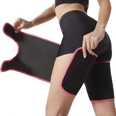 Unisex Thigh Slimming Compression Leg Sleeves, Sports Fitness Running Leg Wraps