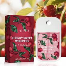 1.7FL.OZ Women's Fragrance Mist, Cherry Scent, Light & Long-Lasting Aroma, Body/Hair Spray, Travel Size, Suitable For Daily, Date, Vacation, Party, Ideal Gift For Her - Cherry Flavor - View 2
