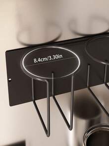 1pc New Modular Tumbler Holder, Water Bottle Storage Rack With Hook