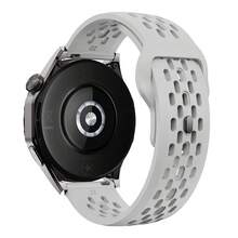 22mm Fashion Silicone Band Compatible With Samsung Galaxy Watch 6 5 4 Compatible With Huawei GT4 3 GT2 Pro Bracelet Compatible With Garmin Vivoactive 4 Strap - 22mm - View 23