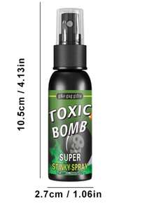 Fart Spray, Prank Toy For Holidays, Stinky Gag Entertainment, Portable Poop Scented Spray - Multicolor - View 8