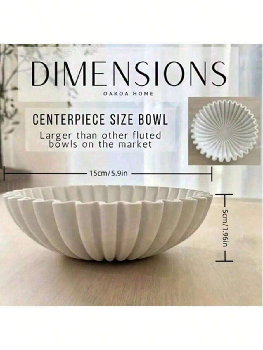 1 pièce bol décoratif en résine et pierre de quartz, pièce de décoration en art créatif en résine plissée moderne et classique, plateau en forme de lotus évasé comme un serveur élégant ouvrant ses bras en forme de lotus pour tenir divers petits articles