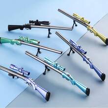 1pc Random Exciting And Creative 98K Sniper Gel Pen, Weapon Signature Pen - Multicolor - View 5