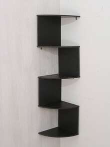 1pc Floating Storage Shelf Wall Rack, Book/Magazine Organizer, Autumn Decor, Boho Nordic Style Wall Mounted Display Rack For Bedroom, Living Room, Dining Room, Kitchen, Office, Small Plant/Figurine Holder