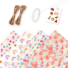 FOIMAS - 2/20 feuilles de papier d'emballage floral, papier d'emballage de bouquet de jardinier imperméable, utilisé pour l'emballage cadeau de fleurs, produits d'artisanat, noir et blanc, rose, rouge