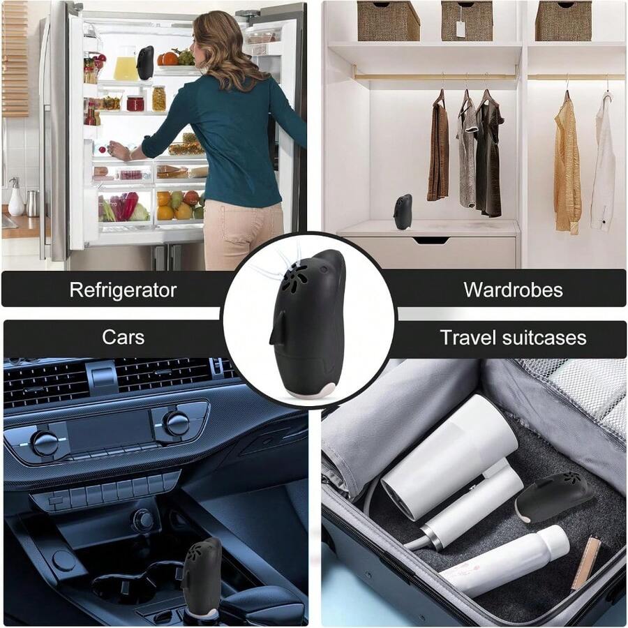 Dolphin Refrigerator Deodorizer, Refrigerator Odor Eliminator, Fridge Air Freshener, Multi-Purpose Odor Eliminator For Home, Cute Gifts, Kitchen Gadgets Cute Kitchen Accessories (Blue)