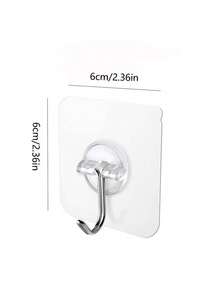 Crochets adhésifs ultra-résistants, sans perçage, imperméables, crochets muraux pour la cuisine, la salle de bain