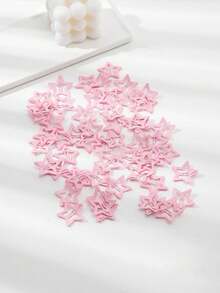 10 piezas Pasadores de metal de moda básicos con estrellas de colores rosados estilo Y2K Dopamina, Pasadores laterales para el cabello, Accesorios para el cabello, Pinzas para el cabello, Pinzas para el cabello, Pasadores para el cabello, Accesorios lindos para mujeres