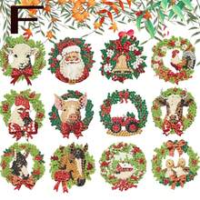 20, Alien Diamond Drawing Keychains, 5D Craftsmanship, Acrylic Material, DIY Mini Diamond Drawing Keychains, Christmas Theme Diamond Drawing Keychains, Premium Diamond Drawing Keychains, Bag Accessories, Backpack Hangers, Gift Selection, Handicraft Beginners