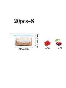 Sacs Ziplock réutilisables, sacs de congélation Ziplock, sacs de congélation étanches réutilisables, sacs hermétiques pour micro-ondes pour le stockage et l'organisation des aliments. Contenants de stockage pour les voyages, pour les noix, les céréales, les légumes, les fruits et les collations. Accessoires de cuisine adaptés aux voyages et à la cuisine à la maison