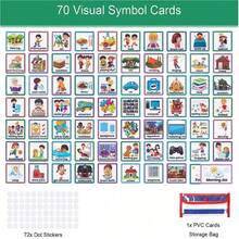 1pc Visual Schedule Calendar, Daily Work Plan, Comes With 2 Hooks And 2 Damage-Free Nails