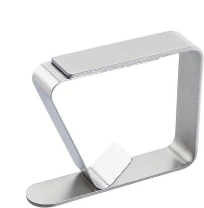 Clips genéricos para manteles - Soportes para manteles| Clips para Cubiertas de Mesa| Pinzas para Cubierta de Mesa de Camping| Pinzas de acero inoxidable para cubrir manteles| Clips para manteles de exterior| Mesa de picnic de alta resistencia